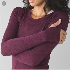 Lululemon Swiftly Tech, Heathered Dashing Purple